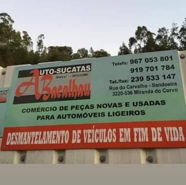 Sucata Auto Sucatas - Carlos Manuel Bacalhau em Miranda do Corvo