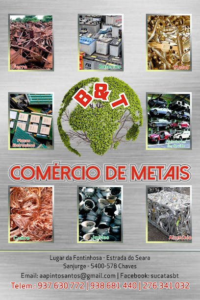 Sucata B&T - Comércio de Metais em Chaves