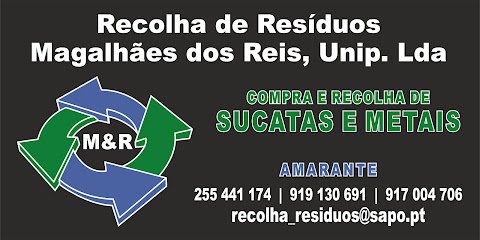 Sucata Recolha de Residuos Magalhaes dos Reis Unip Lda em Amarante