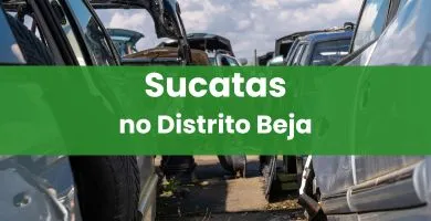 Sucatas no Distrito Beja destacada