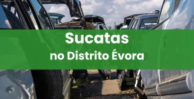 Sucatas no Distrito Evora destacada