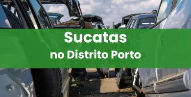 Sucatas no Distrito Porto destacada